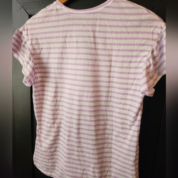 Girls Wonder Nation sequined heart embellished t shirt in lavender~size XXL - Picture 3 of 5